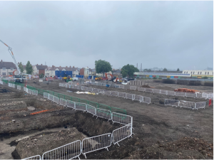 Loftus Garden Village Phase 2 progress Summer 24